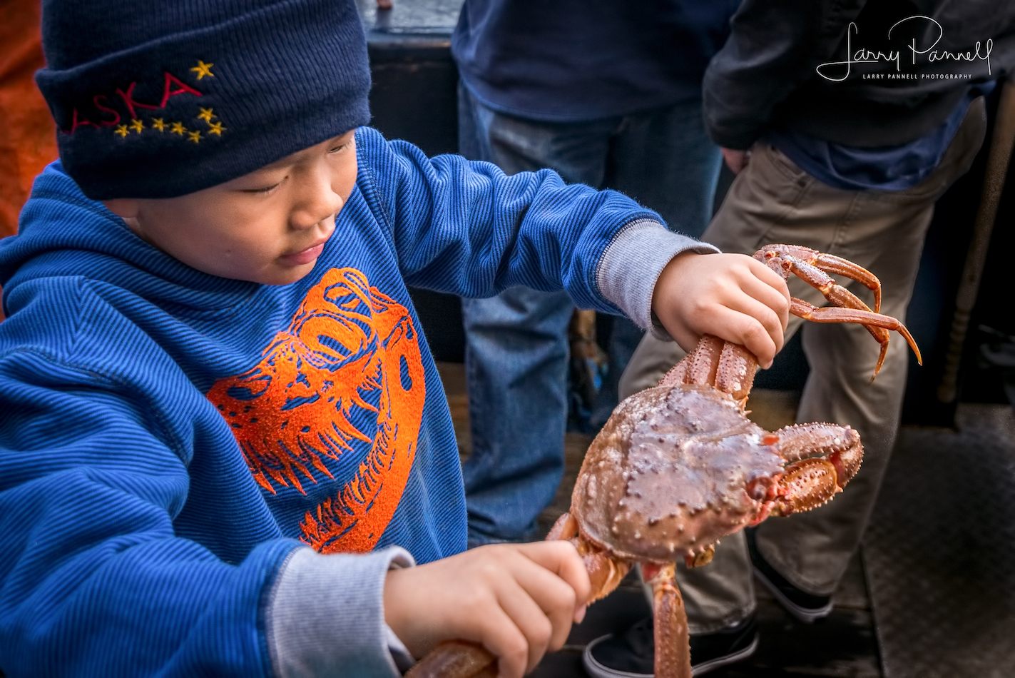 aleutian ballad_kid and crab1_190